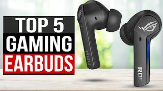 TOP 5 Best Gaming Earbuds 2024 [upl. by Dutch277]