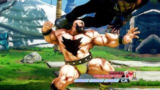 Zangief Got New Combos SFV Definitive Update Patch [upl. by Yim]