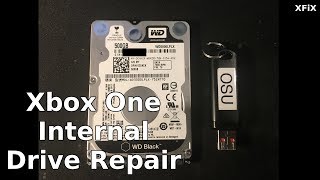 Xbox One 500GB 1TB or 2TB Internal Drive Repair [upl. by Rebme]