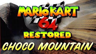 Choco Mountain  Mario Kart 64 Restored [upl. by Hekking]