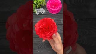 How to make Easy Tissue Paper Flowers DIY Paper Craft Tutorial [upl. by Tannen]