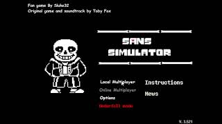 Sans simulator  Make your own sans battle [upl. by Liuka]