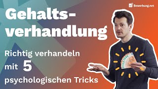 Gehaltsverhandlung  Gehaltsverhandlung im Vorstellungsgespräch Beispiele [upl. by Clarabelle]