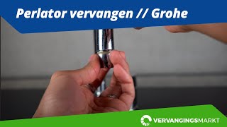 Perlator vervangen  Grohe [upl. by Ajtak478]