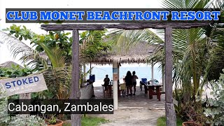 CLUB MONET BEACHFRONT RESORT  Cabangan Zambales [upl. by Nelyk]