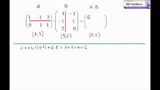 Inmultirea matricilor de pe siteul httpmathpdrcom [upl. by Lamar]