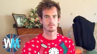 Top 10 Times Andy Murray Was Actually Hilarious [upl. by Nylodnewg]