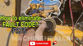 How to eliminate Fault code F375 John Deere grader 770CH [upl. by Nroht]