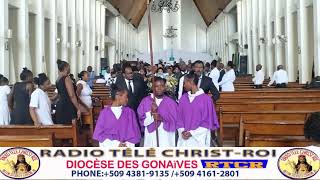 Cérémonie des Obsèques de Mr Marc Yves Brizard à la Cathédrale des Gonaïves [upl. by Petronella]