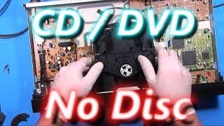 Fixing a Sony DVD  CD player quotNo Discquot error [upl. by Quenna388]