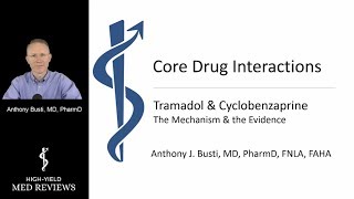 Pharmacology  Tramadol amp Flexeril Drug Interaction [upl. by Anivas797]