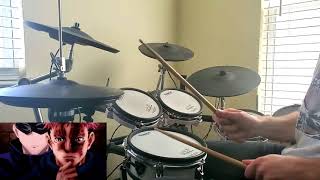 Jujutsu Kaisen OP 2 【VIVID VICE by Whoya Extended】 Drum Cover [upl. by Lafleur]