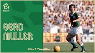 Gerd Muller  1970 FIFA World Cup Goals [upl. by Shererd]