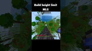 Build height limit MLG 🗿💀 gamer minecraft gamer mlgclutch [upl. by Leake990]