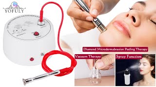 How To Use Diamond Microdermabrasion Dermabrasion Machine  Yofuly [upl. by Nerok]