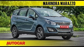 Mahindra Marazzo  First Drive Review  Autocar India [upl. by Rotman]