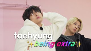 KIM TAEHYUNG being ✨EXTRA ✨for 8 minutes straight [upl. by Rovelli]