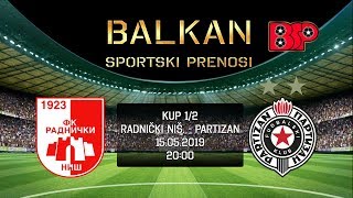 Radnički Niš  Partizan  LIVE  UZIVO [upl. by Buckler]