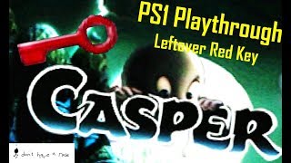 CASPER PS1 FULL 100 PLAYTHROUGH HQ  Leftover Red Key [upl. by Yager]