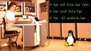 Linux tar Command Tutorial with Examples tar targz tgz [upl. by Assirak]