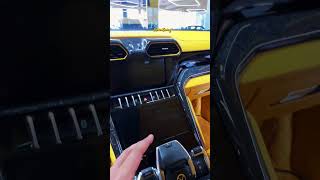 IS THE LAMBORGHINI URUS INTERIOR ANYTHING SPECIAL Mansory Urus in yellow walkthrough [upl. by Richella]