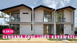 Cendana Cove Lippo Karawaci Tipe 55X15 Tour Show Unit [upl. by Dimphia]