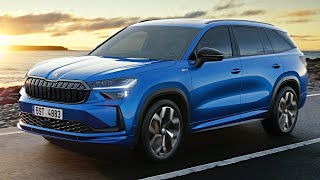 New Skoda Kodiaq Sportline 2024  FIRST Exterior Look [upl. by Yroc]