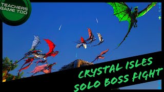 CRYSTAL ISLES BOSS FIGHT SOLO HOW TO [upl. by Ailasor]