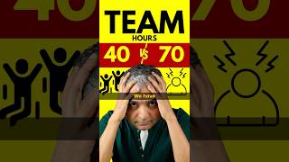 Should You Work 70Hrs Or 40Hrs [upl. by Karlens]