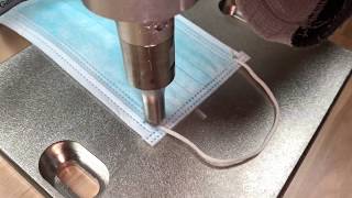 How Surgical N95 Face Mask are made using Ultrasonic Welding By Sonitek [upl. by Straub]