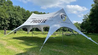 Starshade Tent installation [upl. by Perretta]