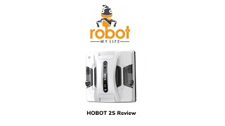 HOBOT 2S robot window cleaner review [upl. by Nitnelav]