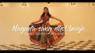 Garba special dance  Nagada sang dhol baaje  Ram leela  Nachle with Saumya [upl. by Aivun]