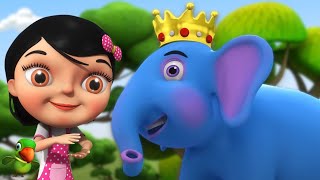 Hathi Raja ऊपर पंखा चलता है Hindi Songs and Nursery Rhymes Collections [upl. by Novyar]