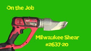 Milwaukee 263720 Single Shear [upl. by Aneras]