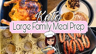 Large Keto Meal PrepBatch Cooking  Keto Bread  Keto Recipes  Low Carb Friendly 62520 [upl. by Nessej]