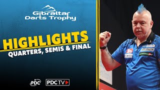 DRAMA PERSONIFIED Final Session Highlights  2022 Gibraltar Darts Trophy [upl. by Smeaj]