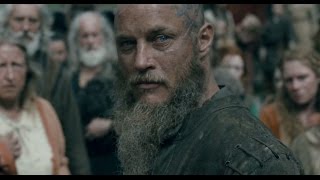 Ragnar Discorso Scena finale 4x10 VIKINGS quotChi vuole essere il Requot  EXTRA [upl. by Esinel8]