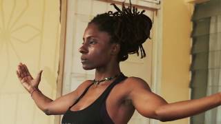 Yoga on Dub TV with Jah9 The Teken Sequence Kemetic Yoga [upl. by Irok131]