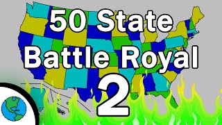 US State Battle Royale Simulator V2 [upl. by Wadell]