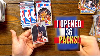 1990 NBA Hoops BOX BREAK [upl. by Lefty]