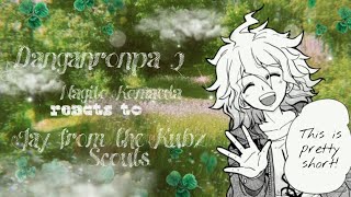 ᯽ Danganronpa 2 reacts to Jay missing Nagito  Nagito reacts Jay reacting to his death ᯽  Short [upl. by Fritze]