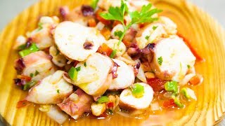 SALPICÓN DE PULPO Receta fácil [upl. by Kester]