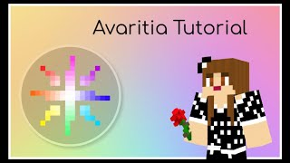 Minecraft Avaritia Tutorial [upl. by Cibis]