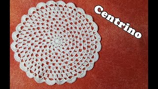 Tutorial CENTRINO facile alluncinetto  Easy crochet tutorial [upl. by Elleivad]