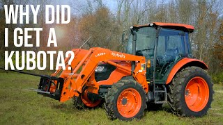 I GOT A NEW TRACTOR KUBOTA M4D071 FIRST IMPRESSIONS 😱 [upl. by Enoob470]