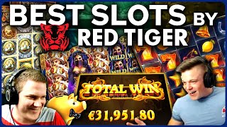 BIGGEST WINS on RED TIGER Slots [upl. by Tnarb]