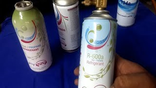 How To Recharge R600A Refrigerant In Refrigerator [upl. by Gustavo]