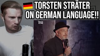 Reaction To German Comedian Torsten Sträter Die deutsche Sprache kann so viel [upl. by Llenrahs]