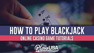 How to Play Blackjack Online  Live Dealer Blackjack for Beginners [upl. by Gmur149]